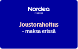 nordea jousorahoitus